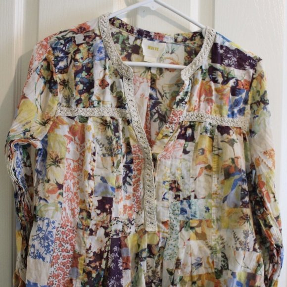Maeve Tops - Maeve - Quilt Pattern Peasant Blouse (Size 10)